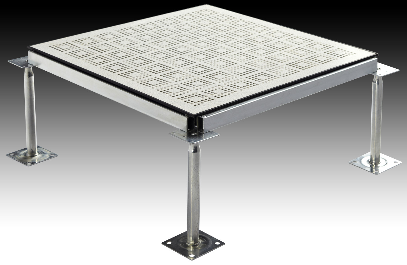 通风防静电地板 通风防静电地板